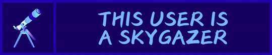THIS USER IS A SKYGAZER